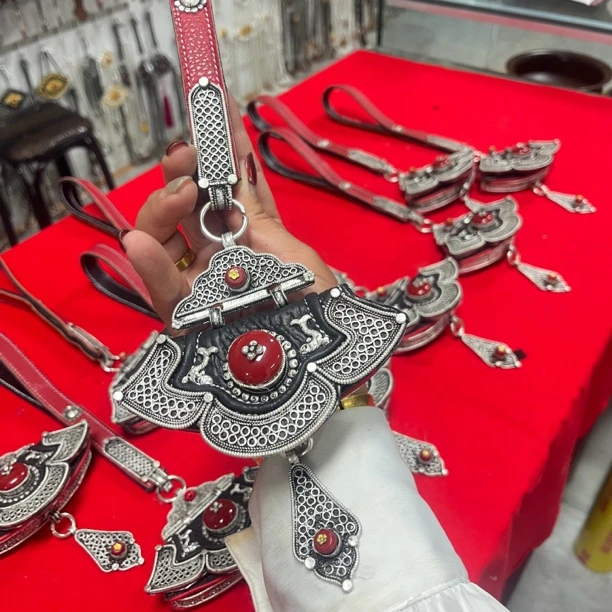 2024新款藏族特色白铜加银腰链挂件复古民族风时尚百搭热卖爆款