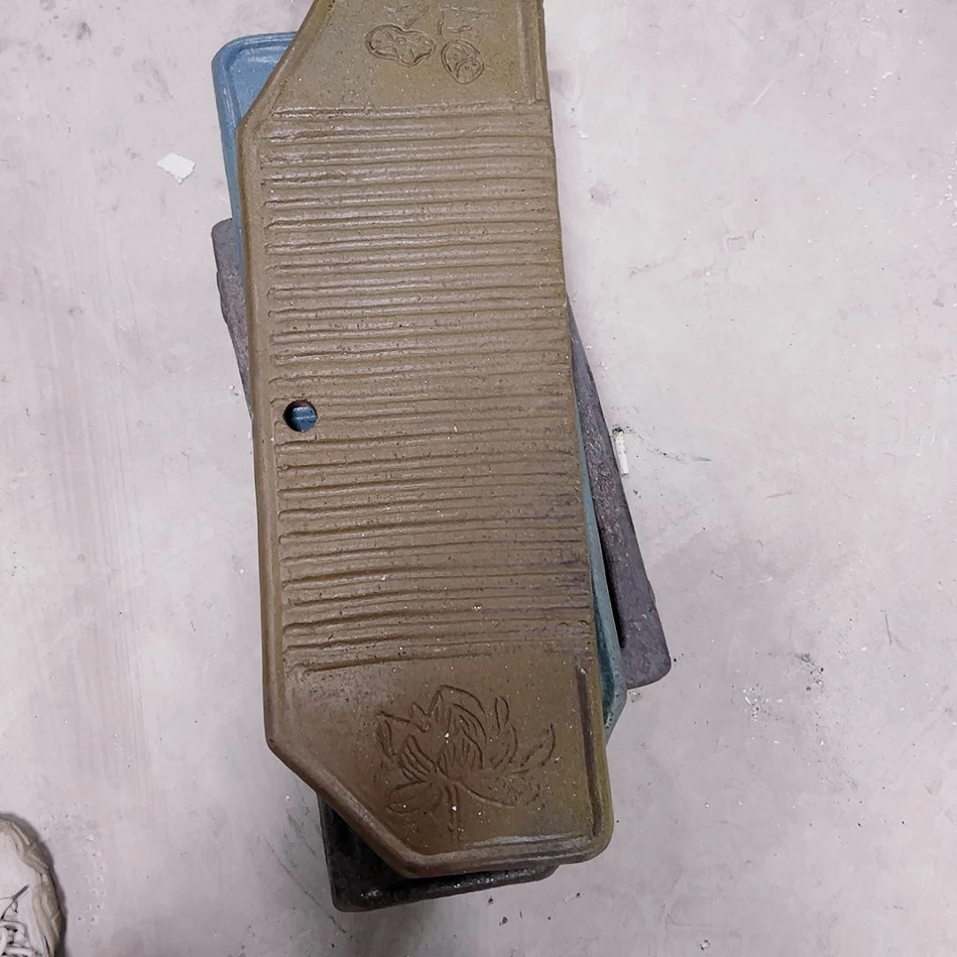 红陶20CM（含）-50CM（不含）紫砂长60/20流水板