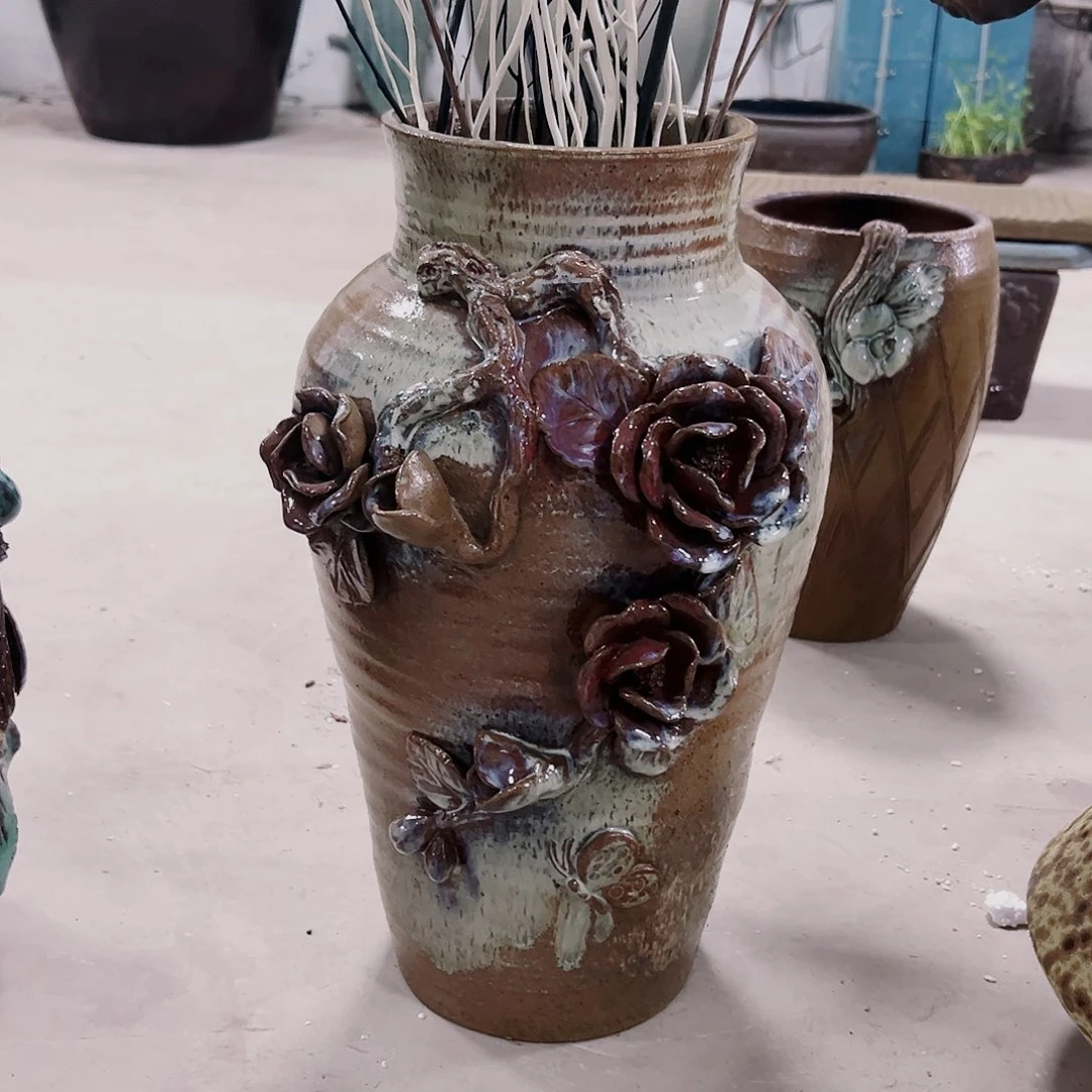 红陶20CM（含）-50CM（不含）紫砂之家简介白