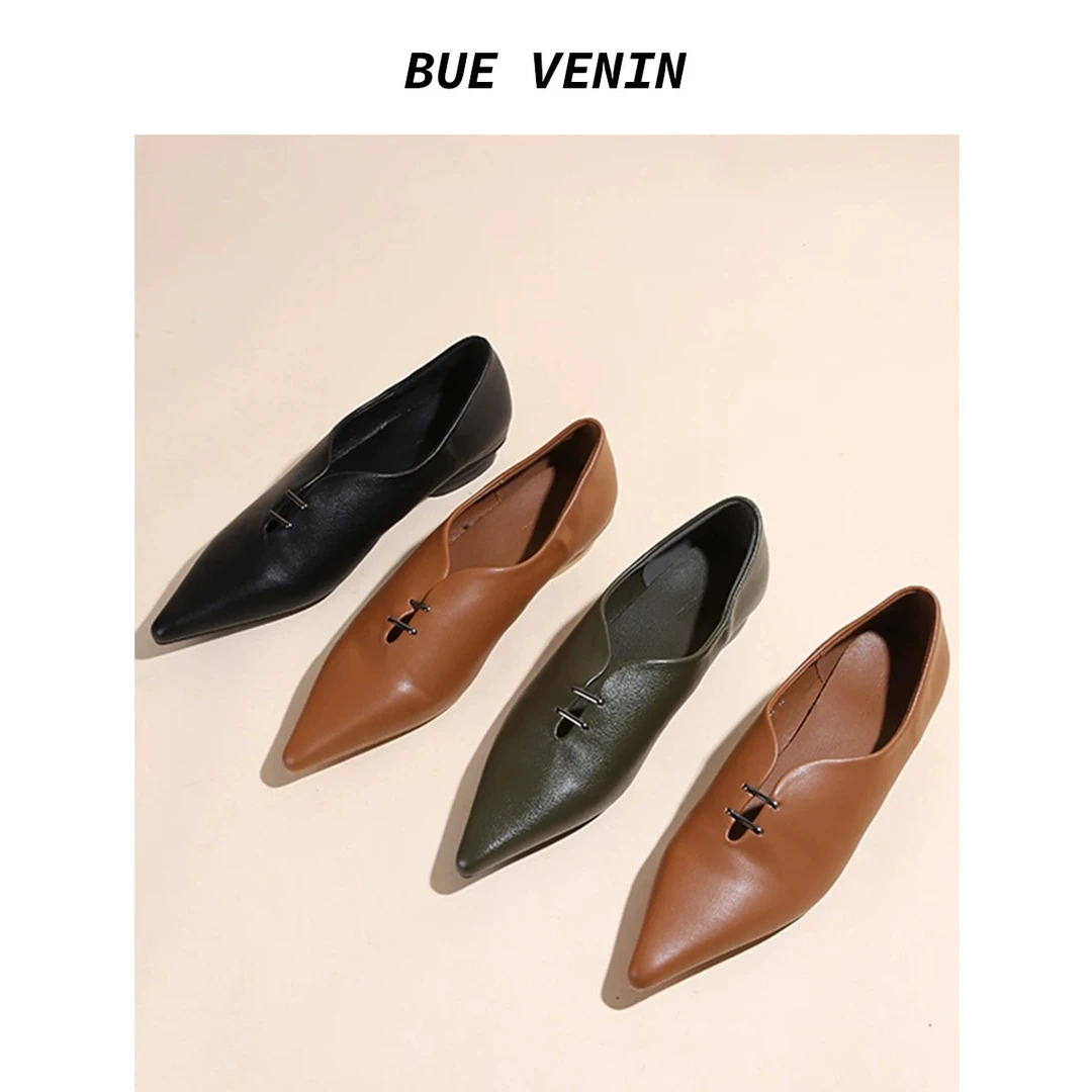 法式低跟复古单鞋女鞋子2024年春季新款网红玛丽珍配裙子B029