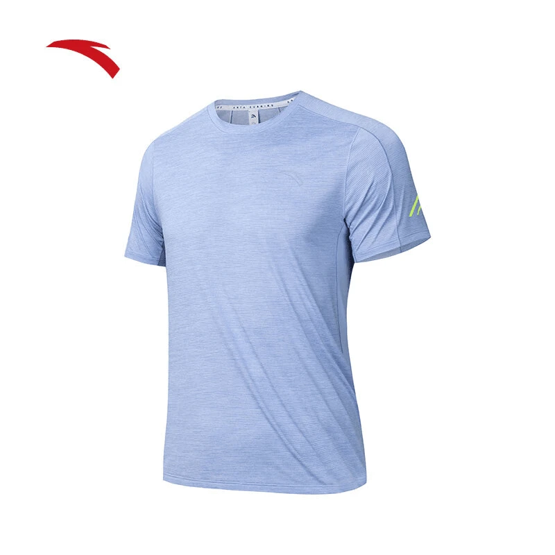安踏微多孔速干T运动短袖男夏季新款健身跑步
