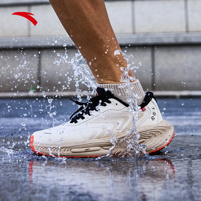 双11爆款安踏方舟PG7防泼水流光风缓震跑步鞋情侣款运动专业跑鞋