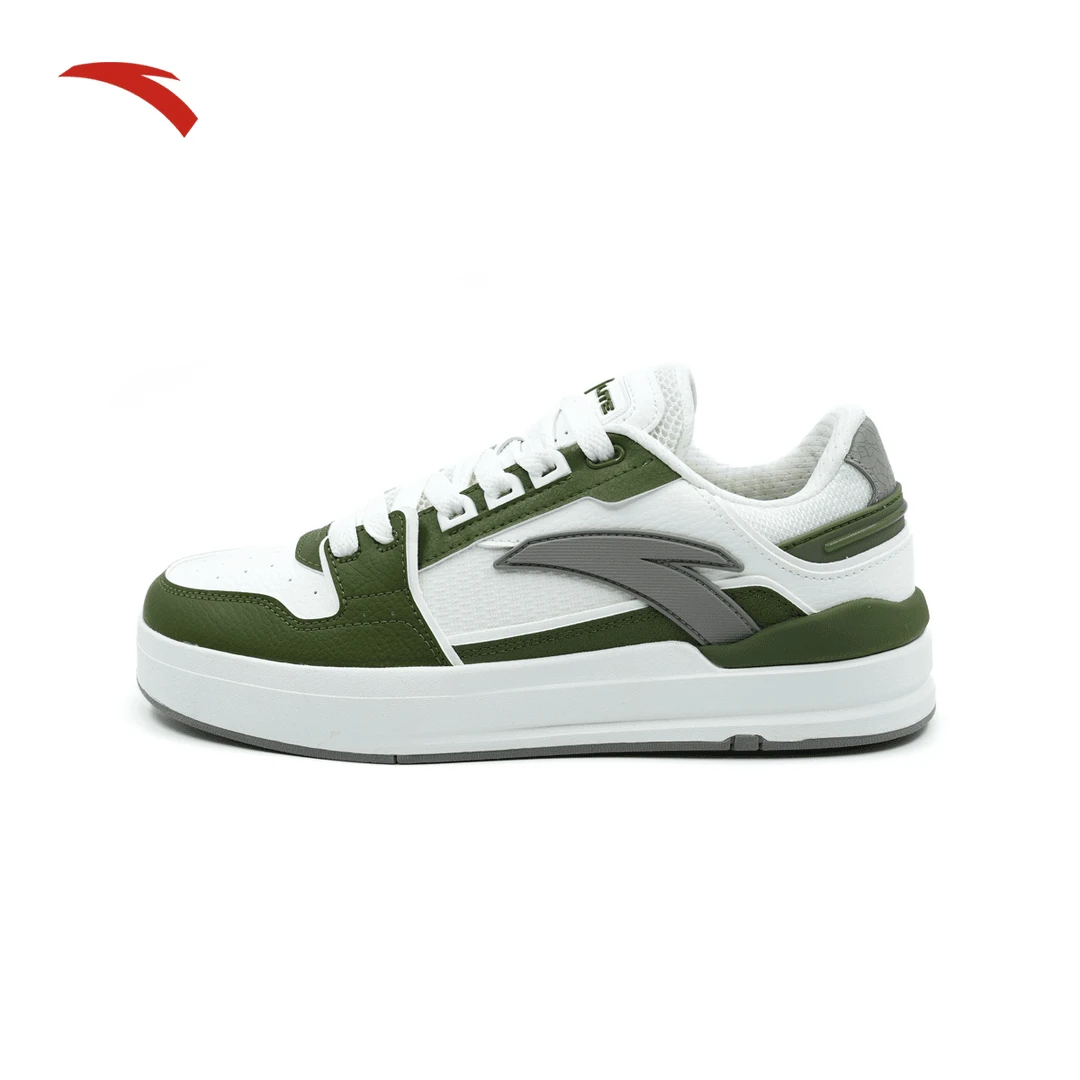 安踏街顽Lite丨官方正品板鞋2025新款百搭时尚百搭情侣运动休闲鞋