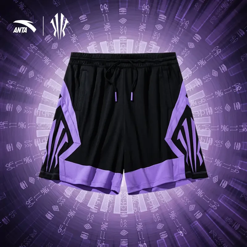 【安踏·凯里欧文系列】篮球比赛针织运动短裤男士五分裤172431306