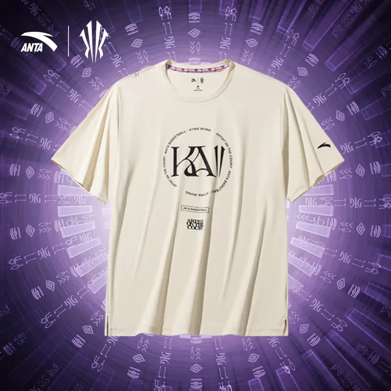 双11好物安踏凯里·欧文系列运动短袖男女同款夏季冰肤篮球百搭t恤