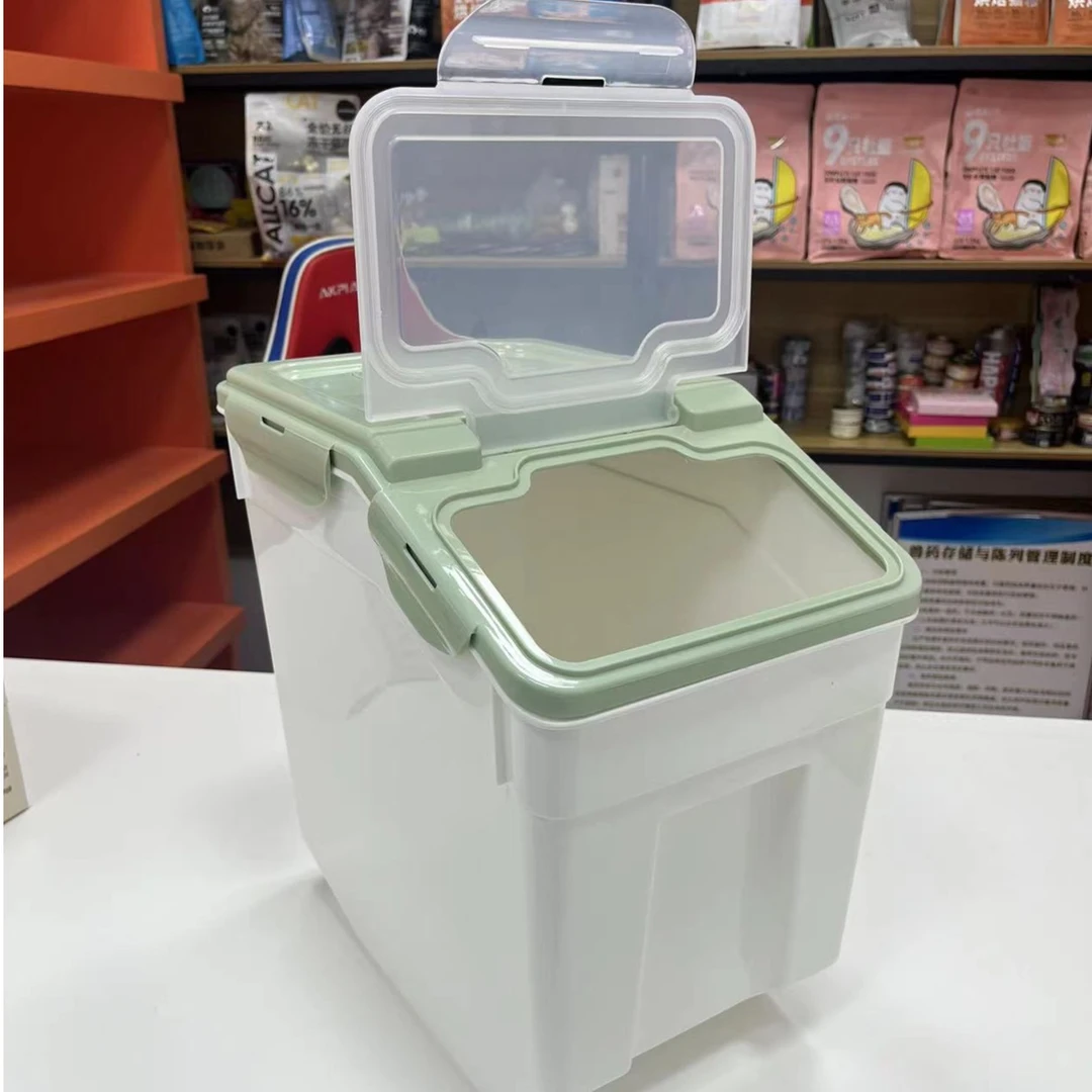 【福利品】猫粮狗粮大号储量桶密封防潮储物大容量箱子大号储量桶
