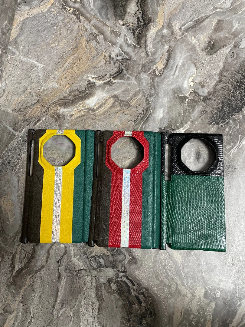 适用华为Matext手机壳新款中轴真皮双轴保护套XT非凡大师三折叠壳