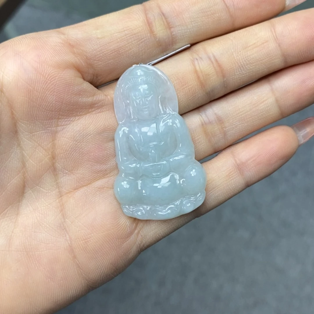 【闪购商品】翡翠吊坠(不含链)未镶嵌观音