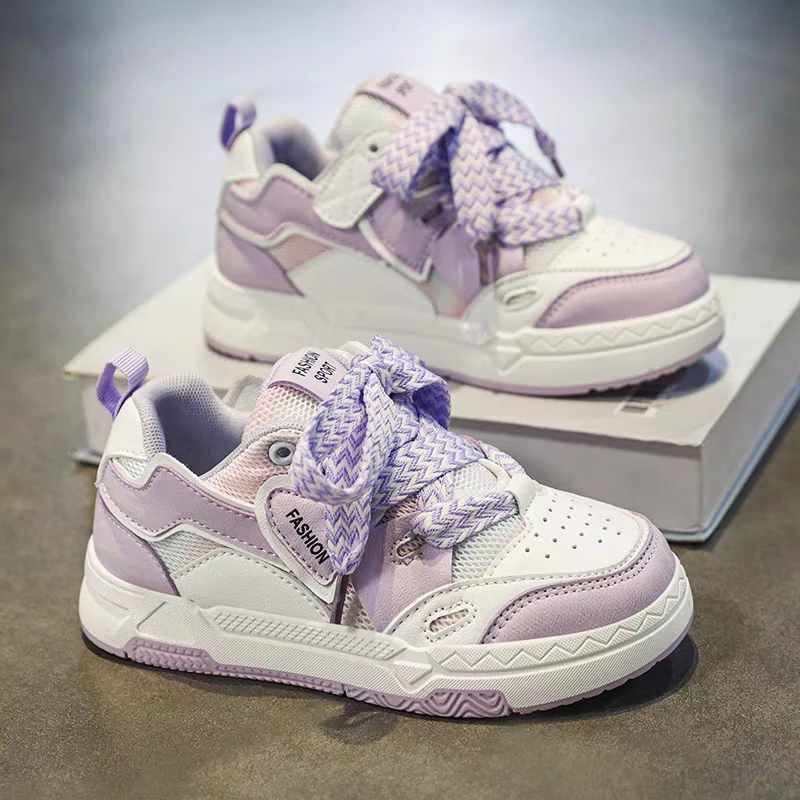 儿童板鞋男女童2024秋冬季新款运动鞋中大童男孩学生休闲低帮鞋Z6