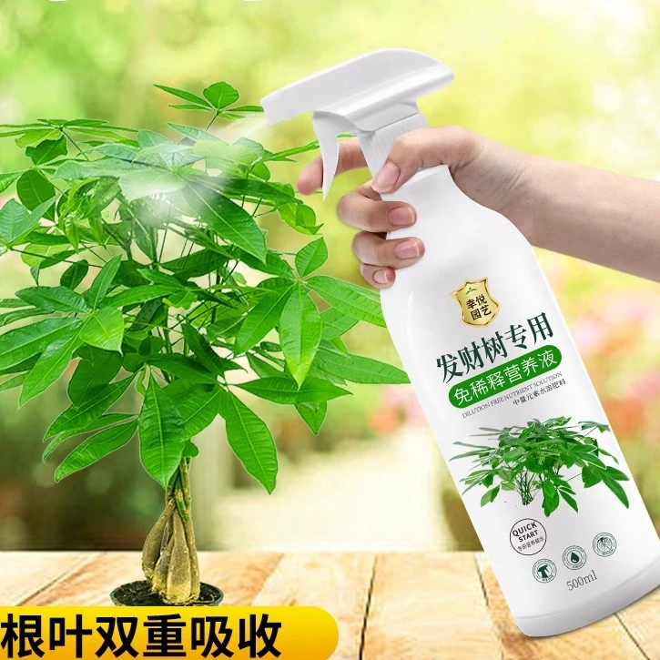 发财树专用营养液免稀释专治掉叶黄叶黄化促生根盆栽专用液体肥料