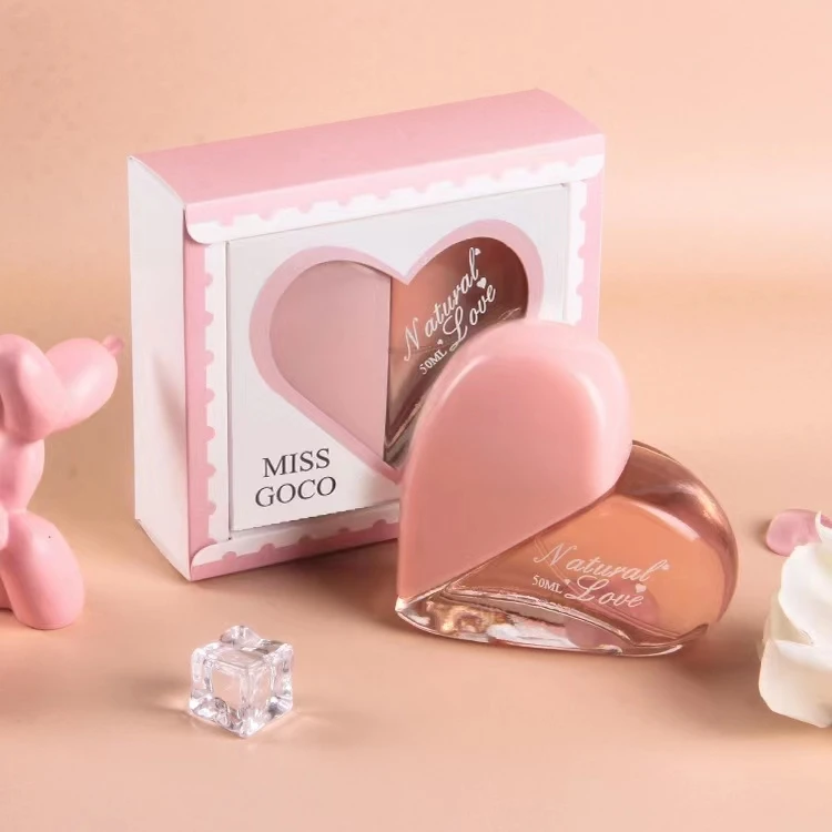 missgoco 心心相印香水50ML 女士芳香淡香留香礼盒装清新持久
