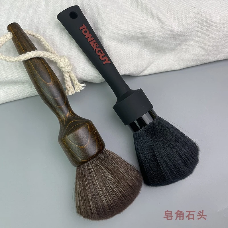 发廊理发师专业美发用品扫头发刷子软毛弹发担扫剪发扫碎发刷工具