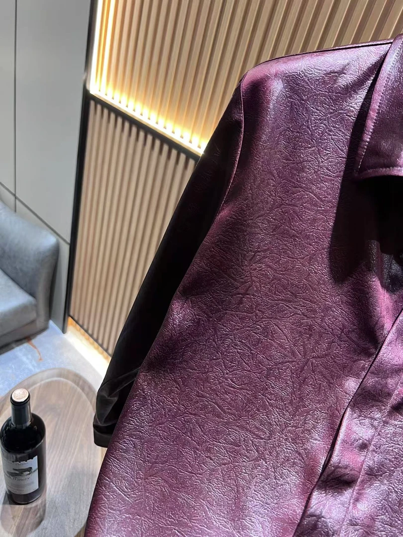 设计师款新年安可拉红长袖衬衫D535