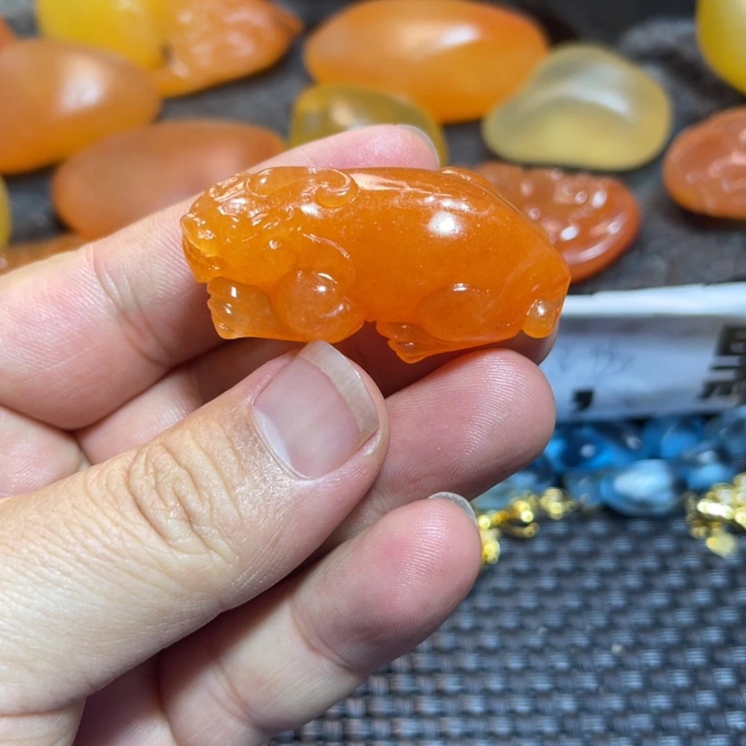 【闪购商品】石英质玉挂件未镶嵌用****5