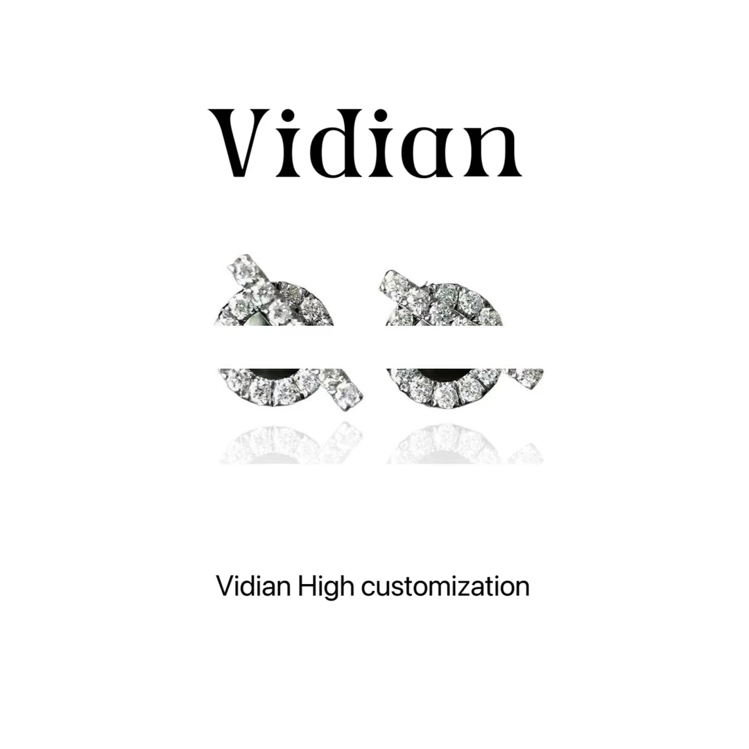轻奢 Vidian 时尚设计字母耳钉