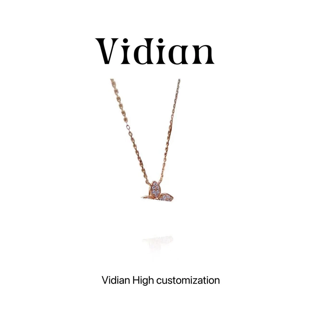 Vidian 时尚设计单花Z项链