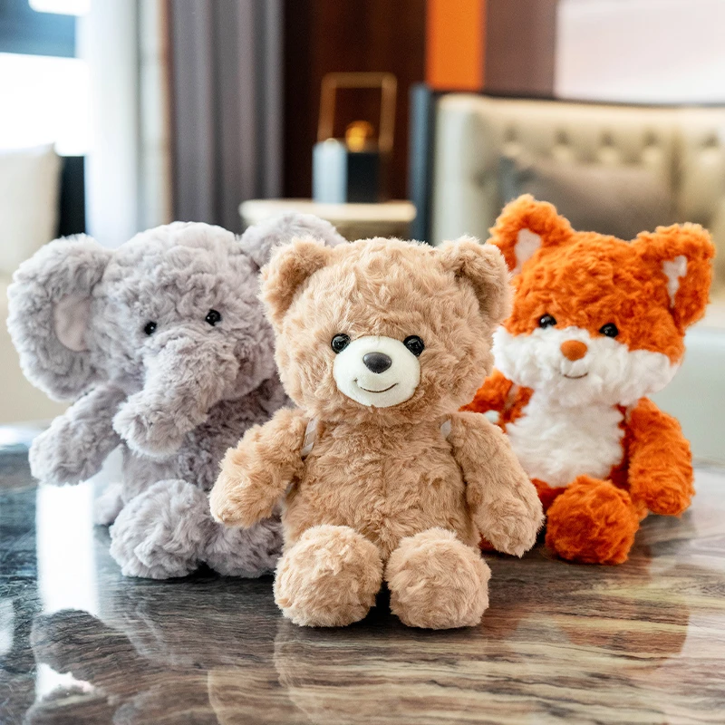 【叮当原创】跑跑公仔熊玩偶小熊毛绒玩具娃娃抱枕女生礼物跑步