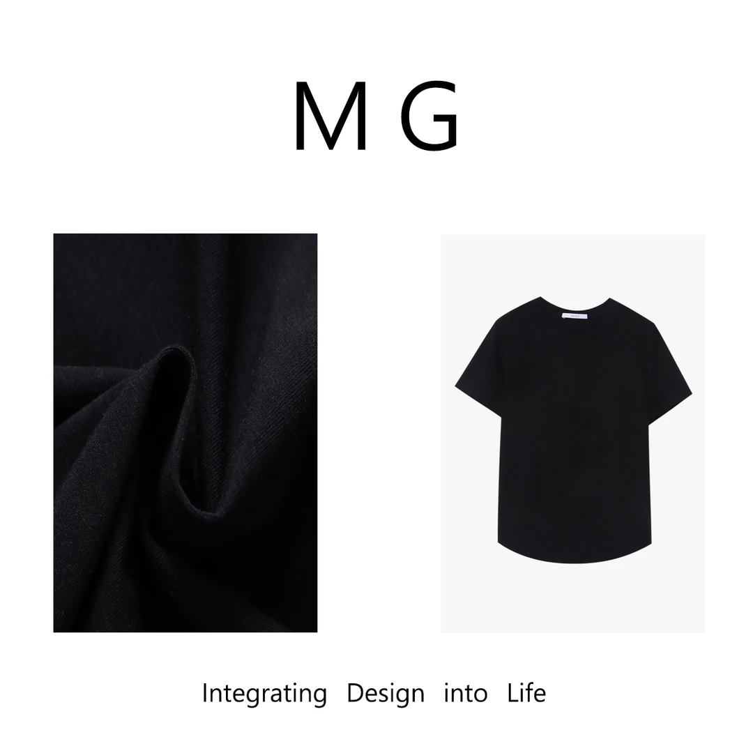 【MG】瘦瘦T.2.0 新款定制简约圆领短袖T恤女MJ-C001