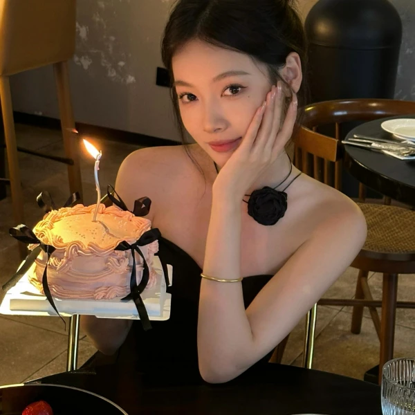 非金属布艺项链 黑色山茶花项链女花朵项圈choker锁骨链颈链颈带