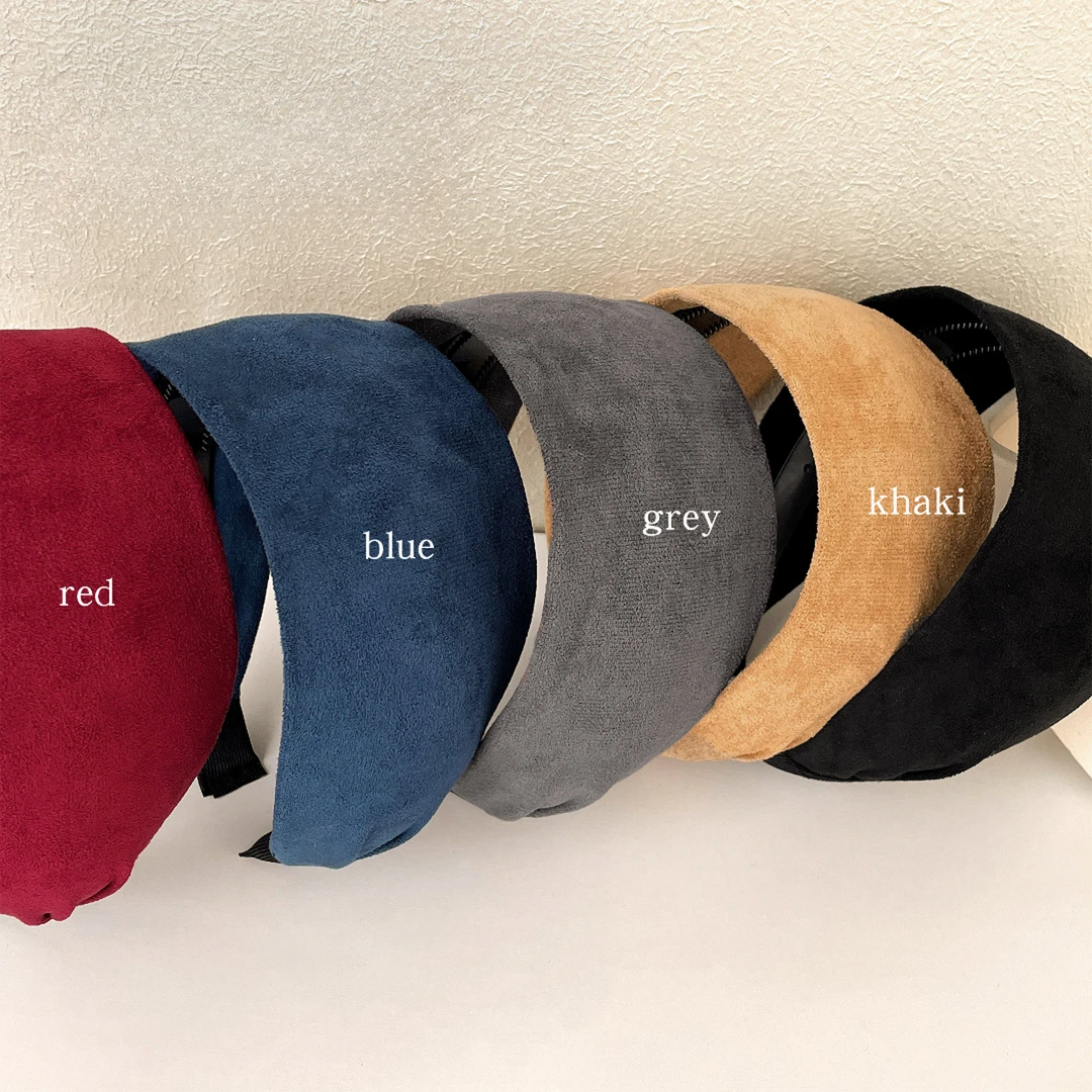 法式针织灰色加宽发箍女高颅顶时尚发带头箍发卡头饰宽边早秋发饰