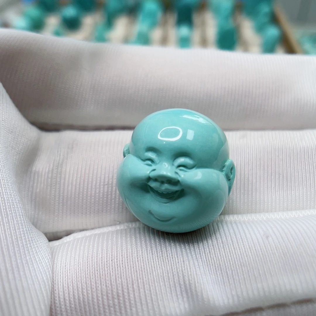 绿松石颈饰未镶嵌男***色