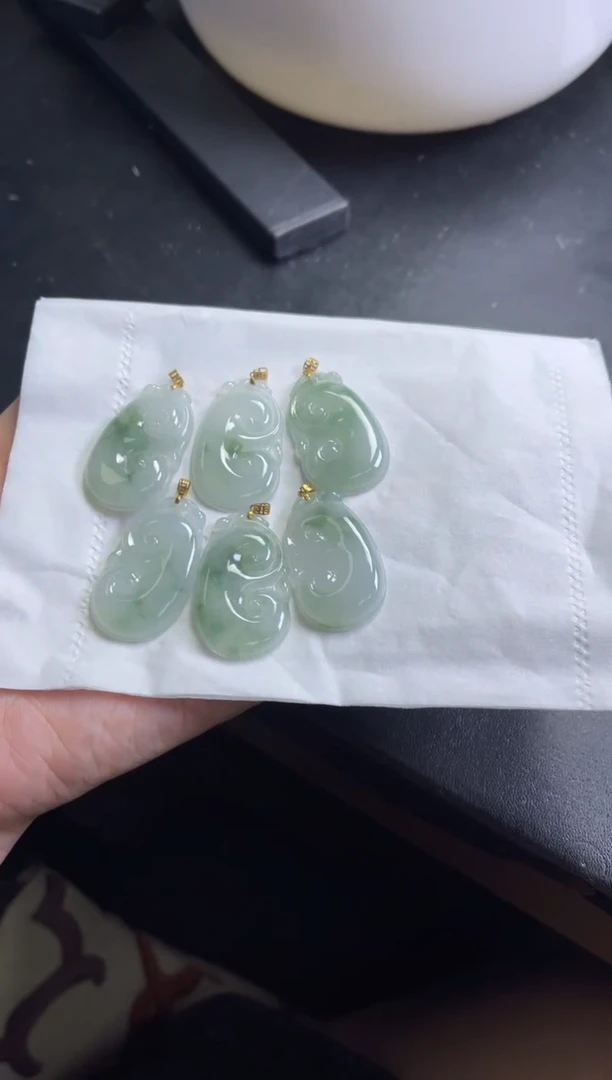 【闪购商品】翡翠颈饰未镶嵌XB0823-17-07多样性一件发