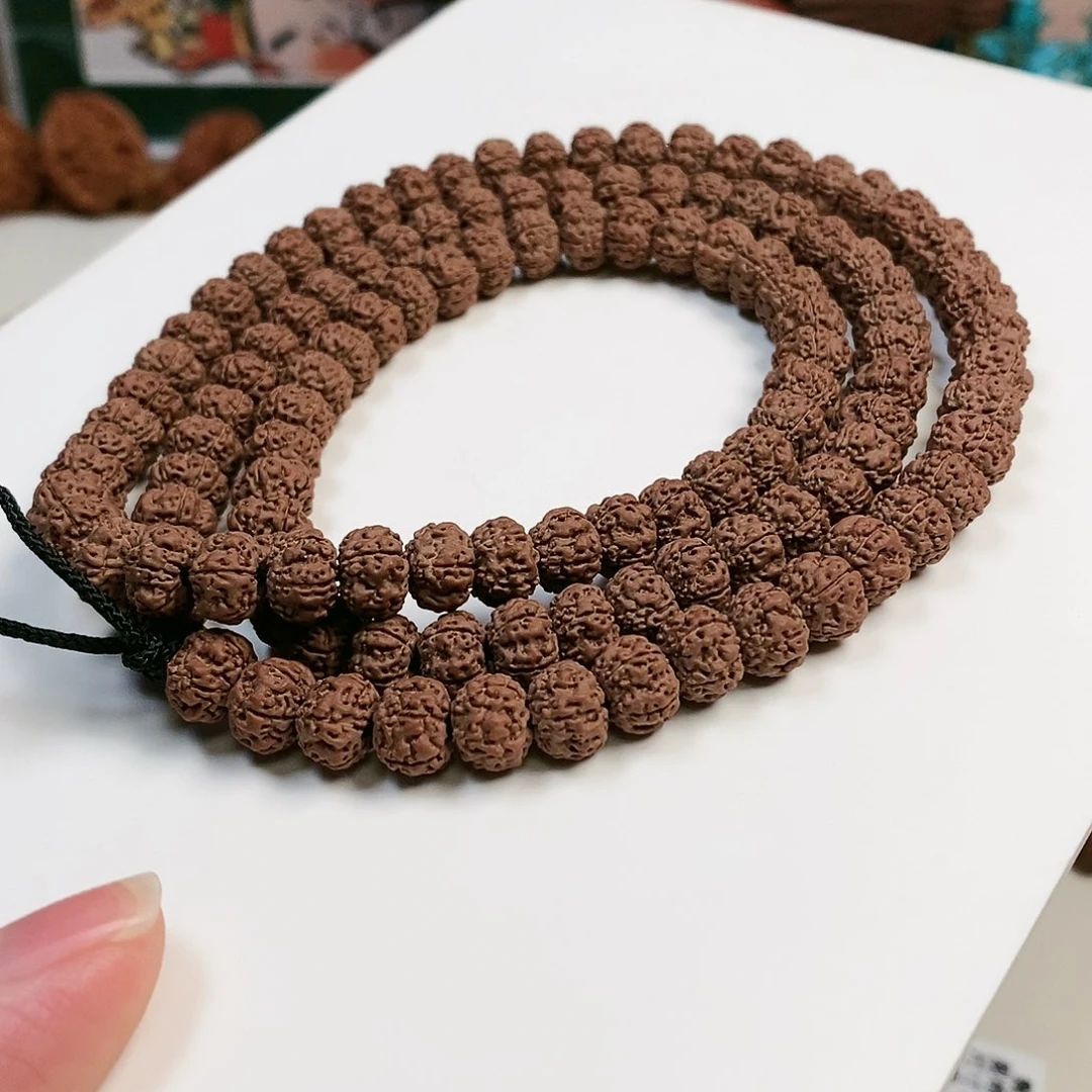 金刚菩提吊坠平细多圈108