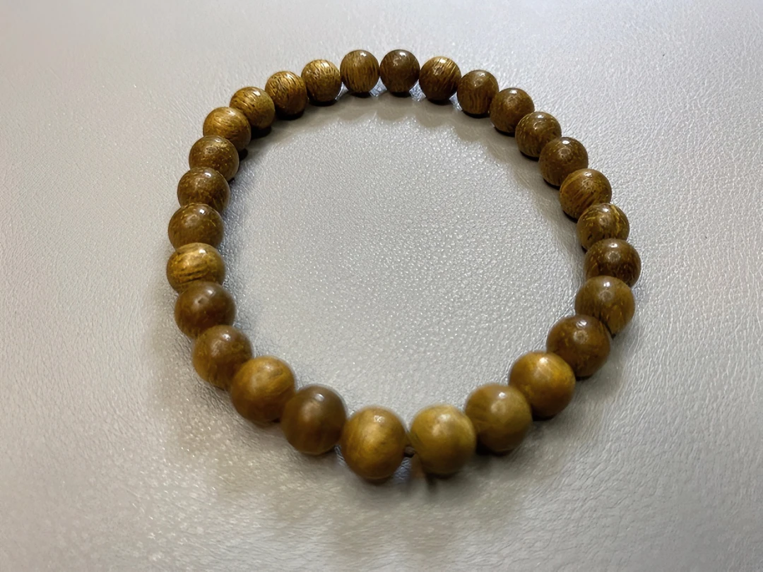 加里曼丹沉香单圈6.8mm