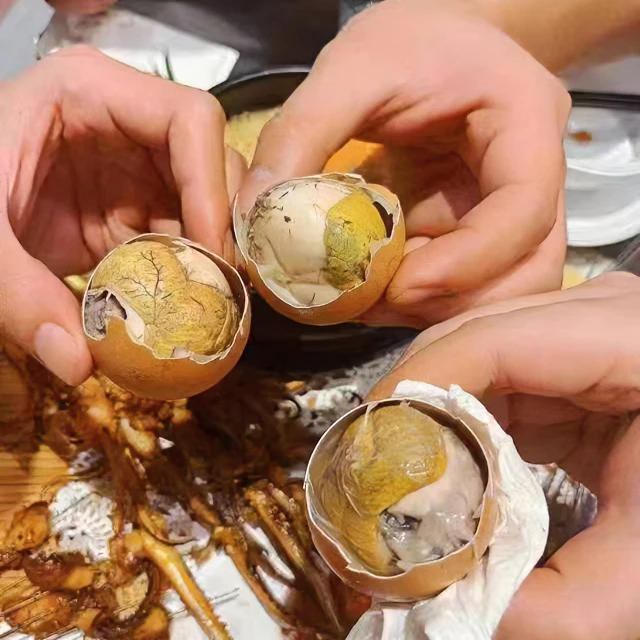 土鸡蛋活珠子 原汁原味 五香味 10枚起拍