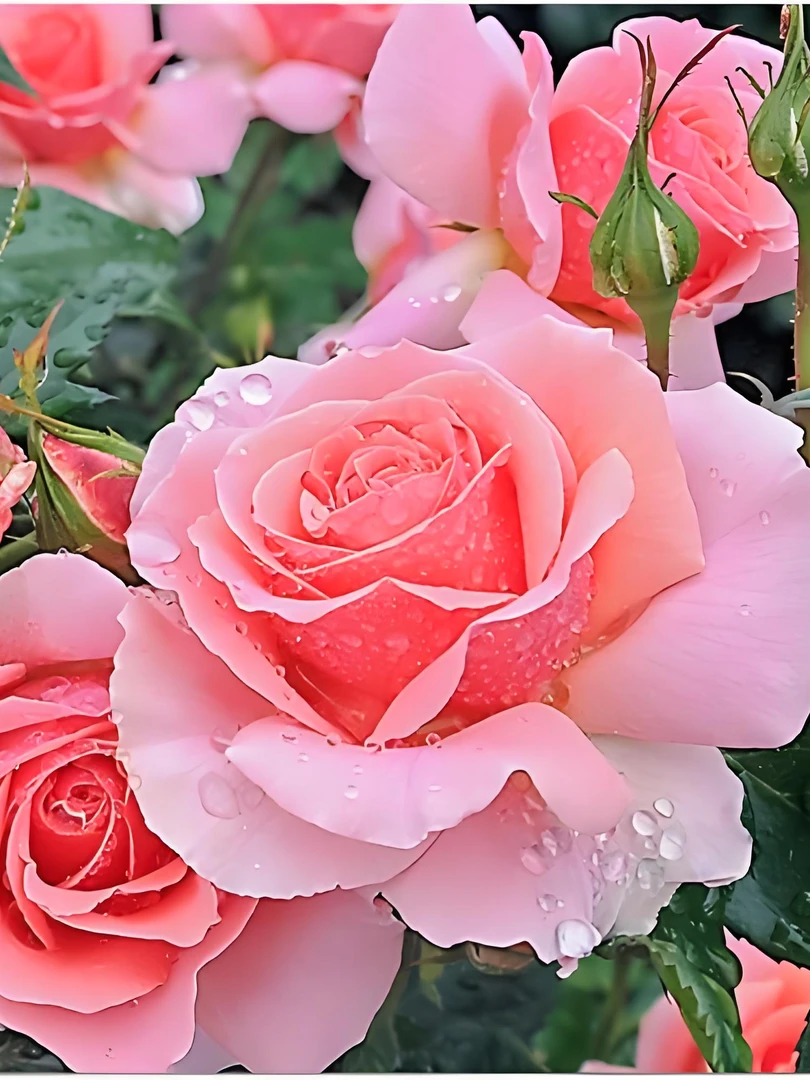 1加仑月季盆栽开花发货生长容易基地源头自然花开阳台精品种植