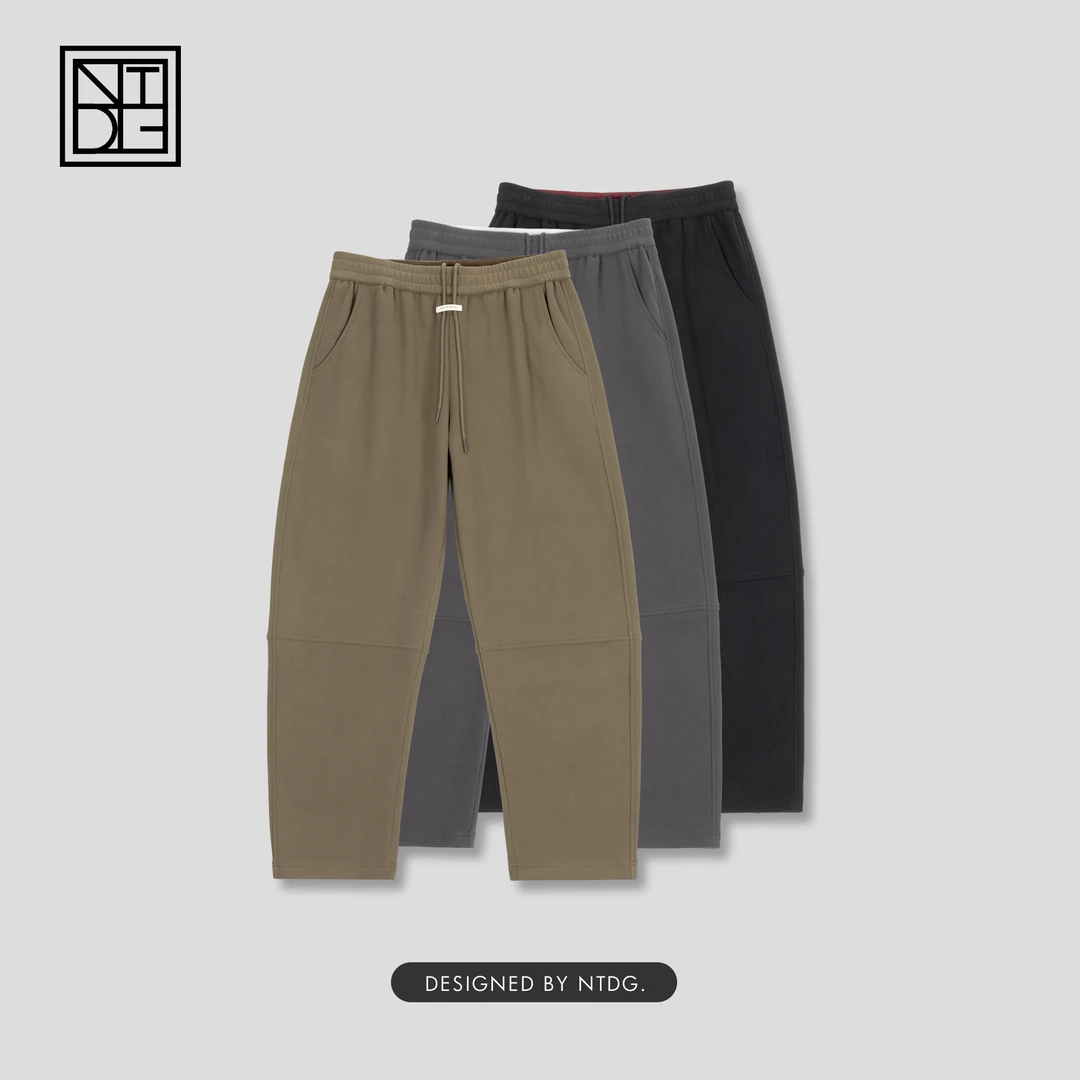 秋冬加厚保暖纯色防风裤休闲百搭裤子9W0868