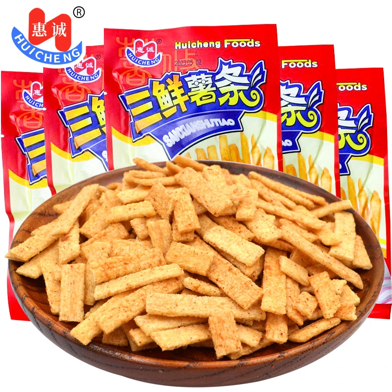 【发二十包】惠诚三鲜薯条土豆条锅巴薯片儿时经典小零食休闲
