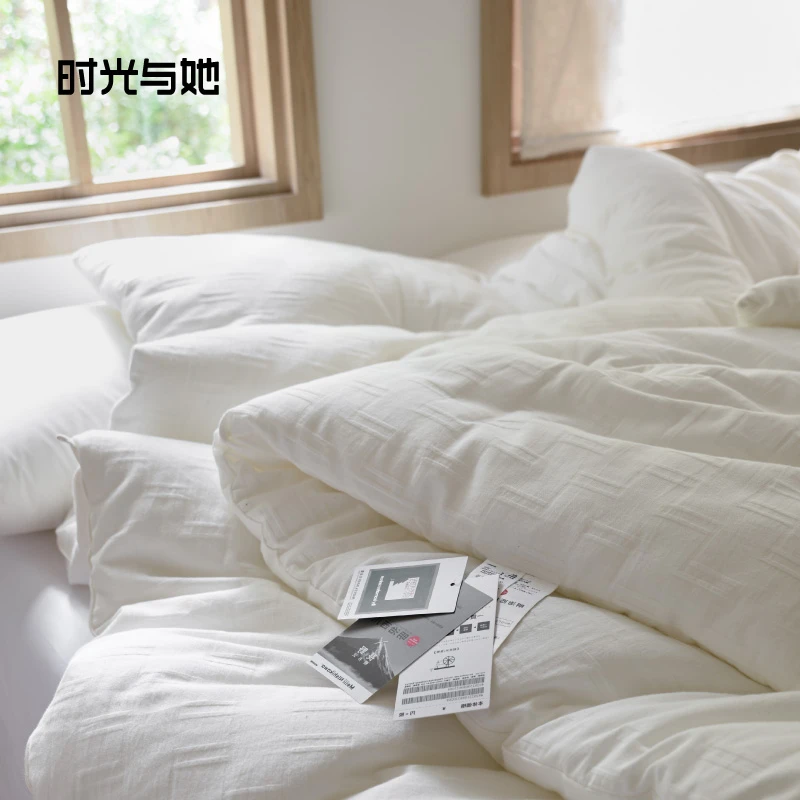 新升级｜出口全棉被子冬被双人酒店民宿空调被夏凉被纯棉春秋被芯