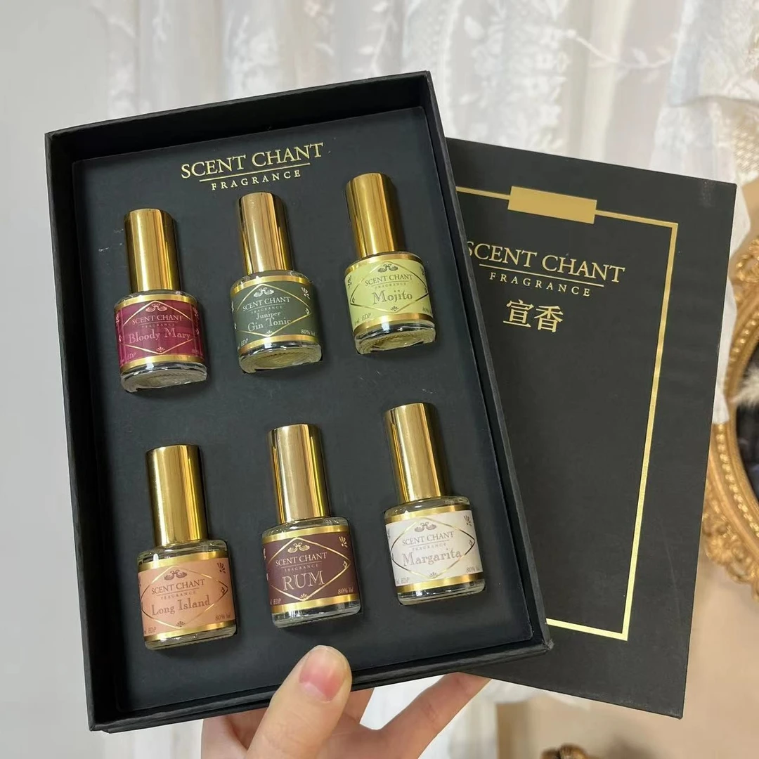 SCENT CHANT/宣香Q香套盒  8ml*6 礼盒 微醺酒香迷你【临近效期】