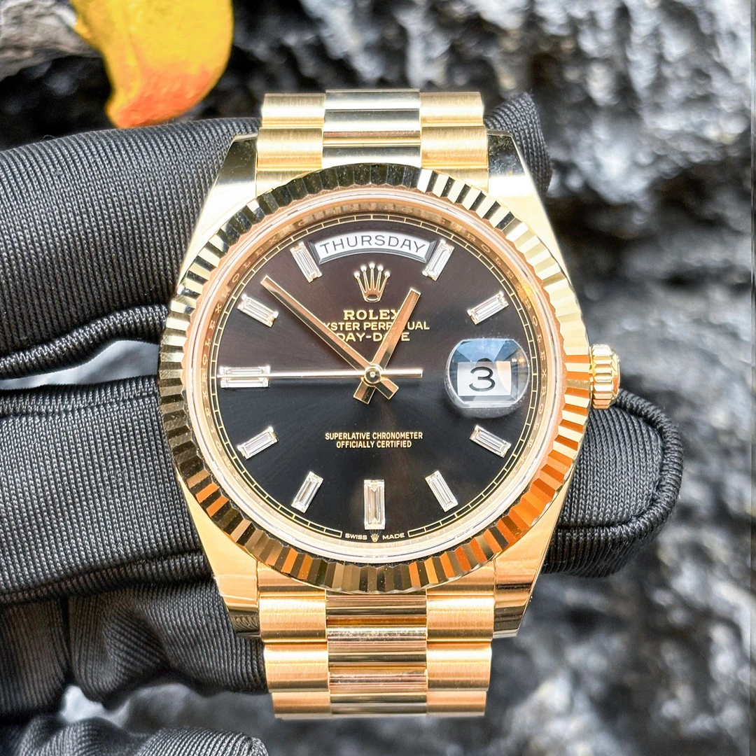 99新 Rolex/劳力士 大有的表｜星期日历型黑冰糖｜228238｜23年｜腕表