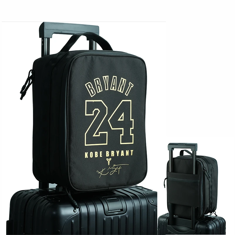 威狮腾定制运动便携防水干湿分离手提篮球鞋包球衣包图案定制