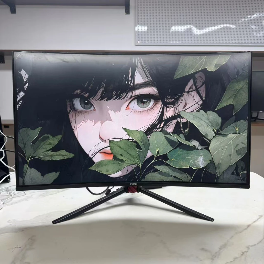 9新 铁幕 CM3203QP 32寸曲面 2K144HZ高清高刷显示器游戏办公影音