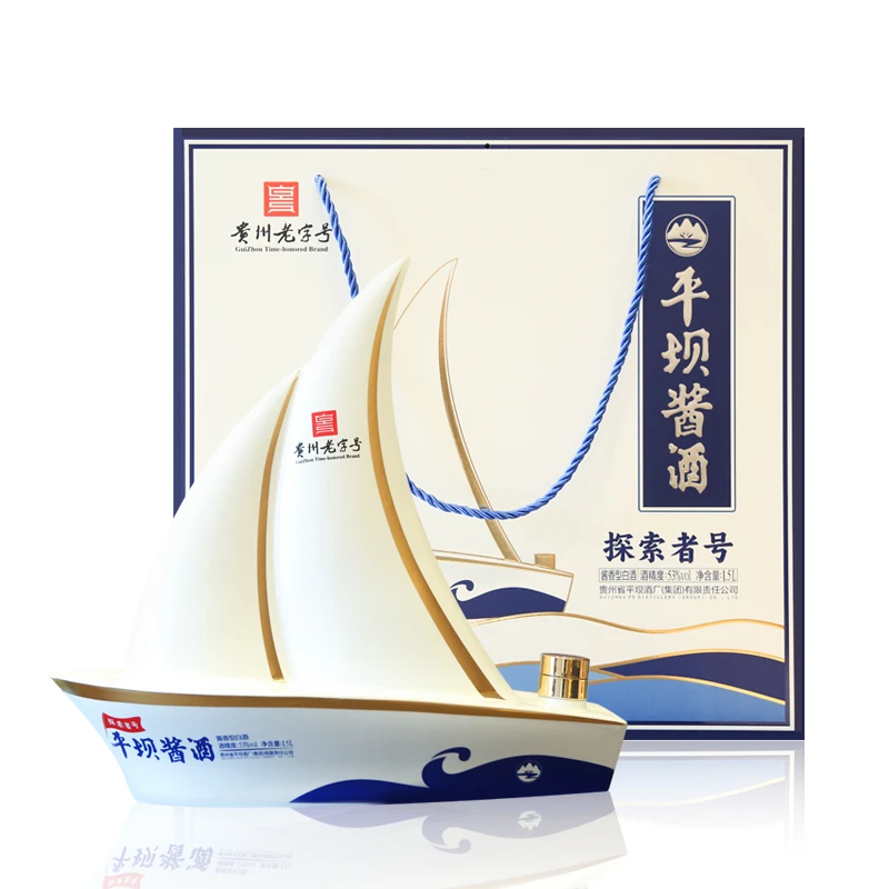PINGBA/平坝平坝酱酒 探索者号 1.5L纯粮酿造酱香型白酒53%Vol