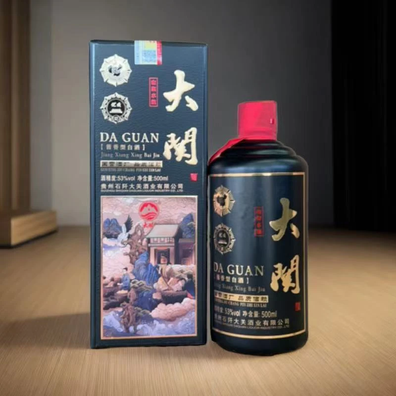 DAGUAN大关酒 山泉 53度纯粮酿造酱香型白酒500ml53%Vol