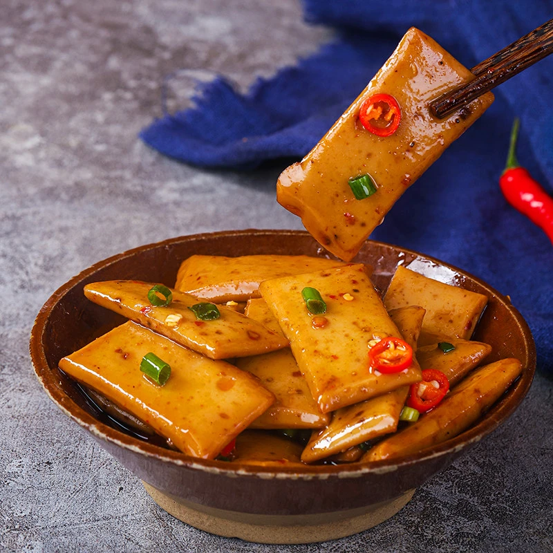 传统嫩豆腐麻辣小零食手磨豆干30包赠送30包五香味卤制麻辣味严选