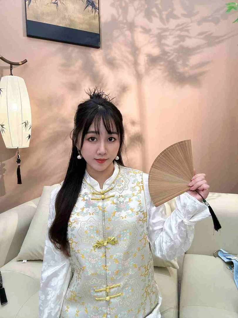 【国色天香-浮光跃金】新中式国风气质新宋锦新款马甲-安妮