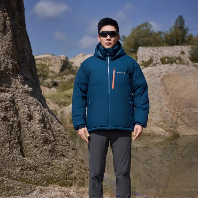 【加厚800蓬】Montbell羽绒服户外男款防寒保暖加厚鹅绒