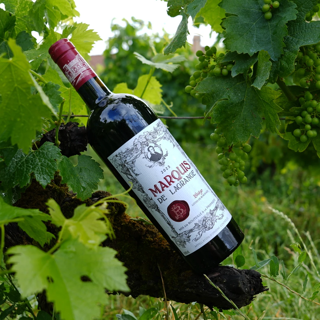 【罗拉与恺撒专属】法国原瓶进口红酒 拉格兰侯爵干红葡萄酒750ml