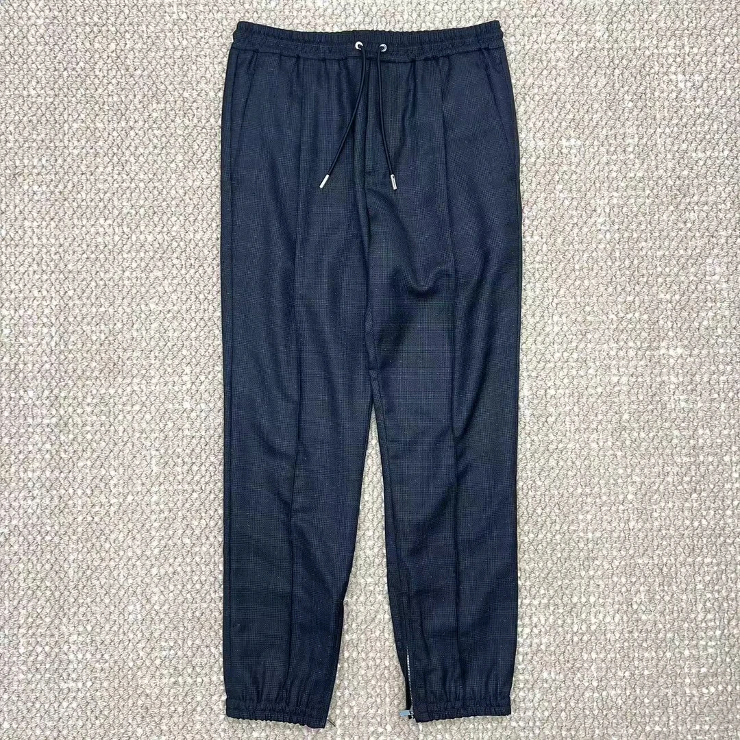 未使用 DIOR/迪奥 新款暗纹抽绳休闲慢跑裤