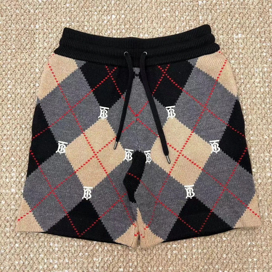 未使用 BURBERRY/博柏利 老花拼色短裤