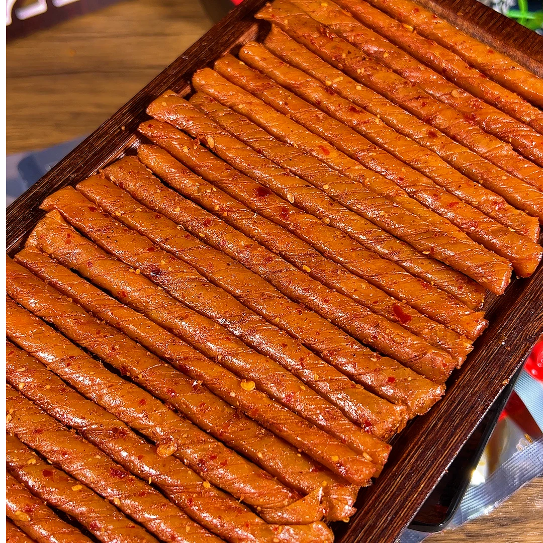 【新人专享】老式辣条大豆筋香辣素牛筋豆制品怀旧