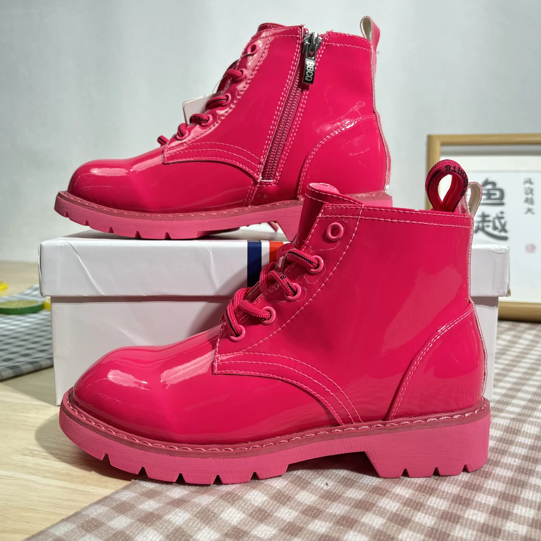 宝贝秋冬鞋加绒粉色A区    9580时尚百搭