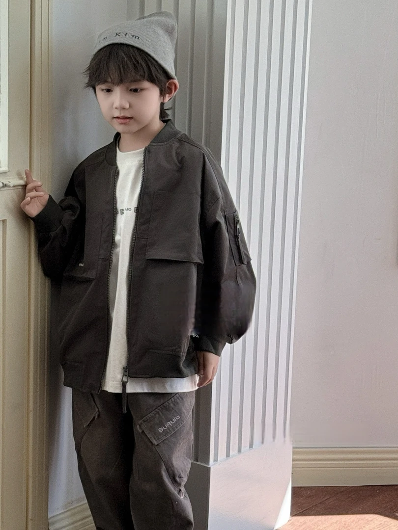 新款单外套咖色2352