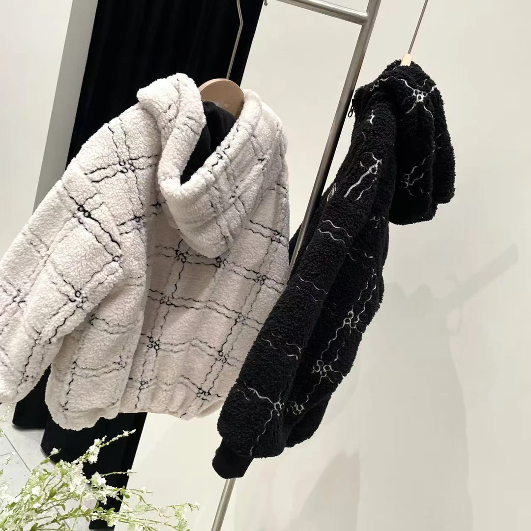 新款外套黑色白色1038