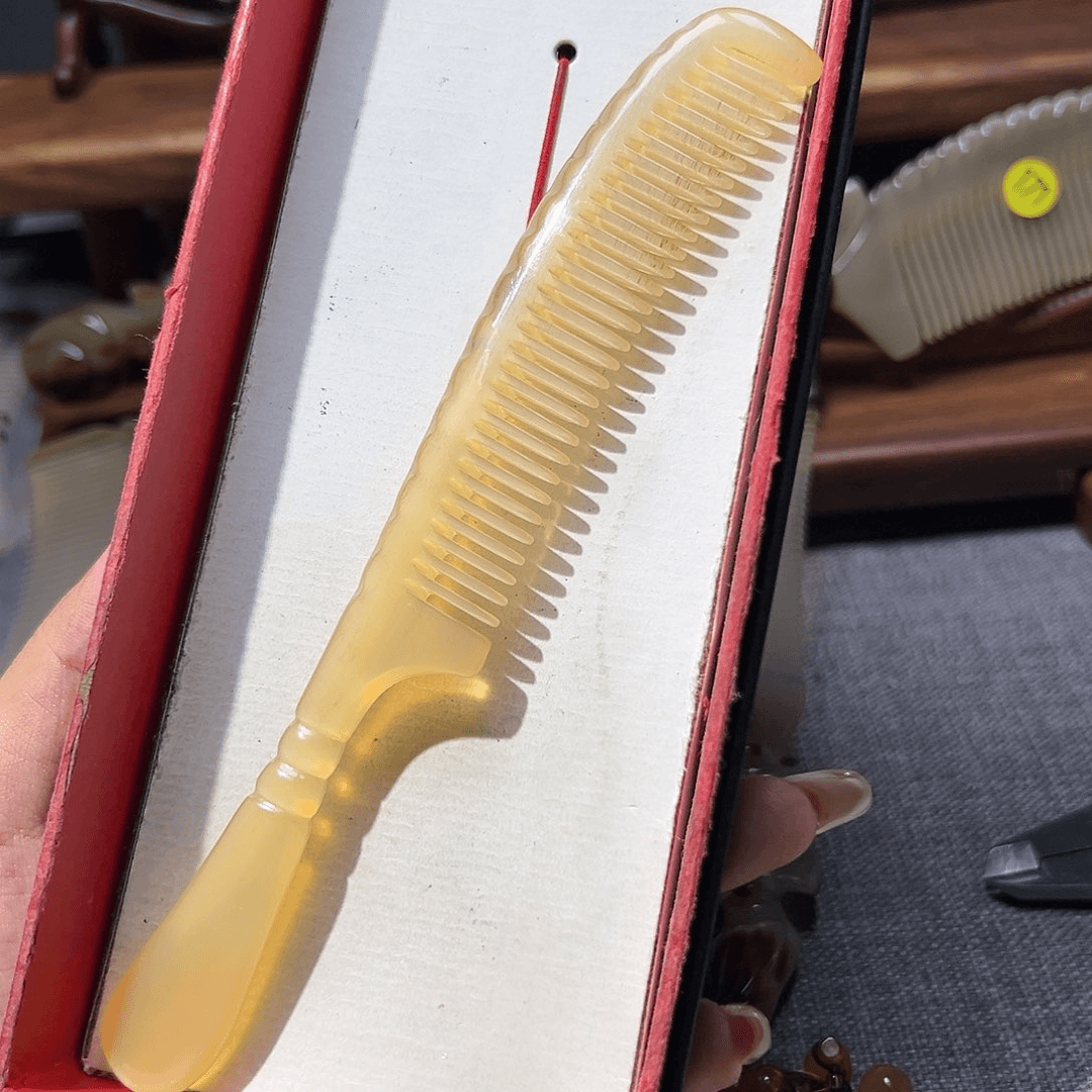 【闪购商品】68 枫叶牛角梳牛角梳